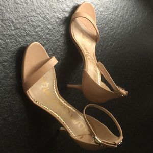 Sam Edelman NEW Patti Strappy Nude Stiletto Sandal